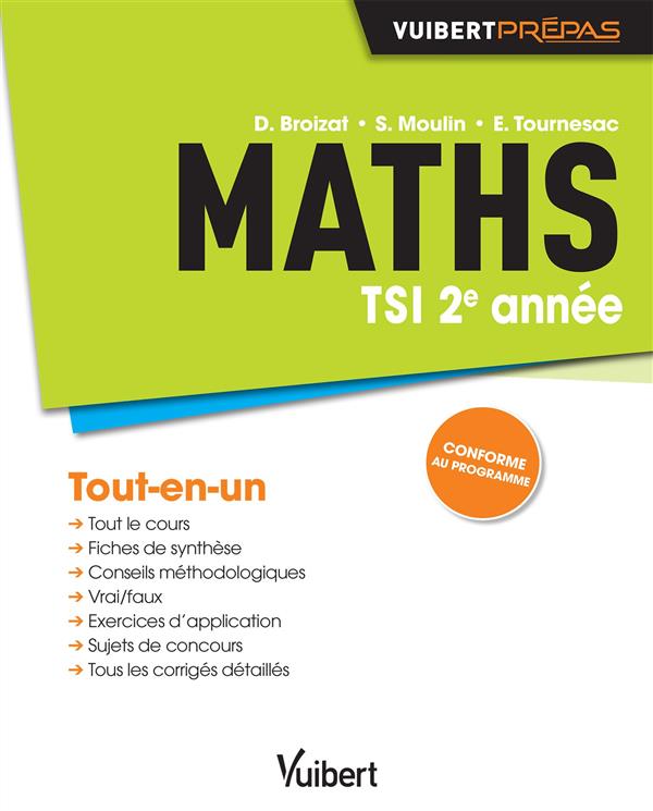 Maths TSI 2e année