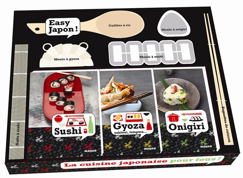 Easy Japon ! Coffret 3 livres ustensiles