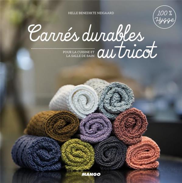 Carrés durables au tricot pour la cuisine et la salle de bain