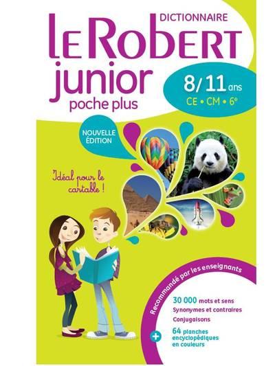 Le Robert junior poche plus. 8/11 ans CE-CM-6e