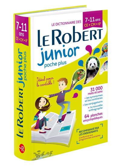Le Robert junior poche plus. 7-11 ans Ce-CM-6e