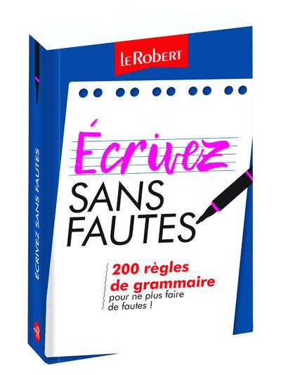 Ecrivez sans fautes