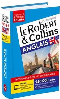 Robert et Collins poche Anglais. Edition 2021. Edition bilingue français-anglais