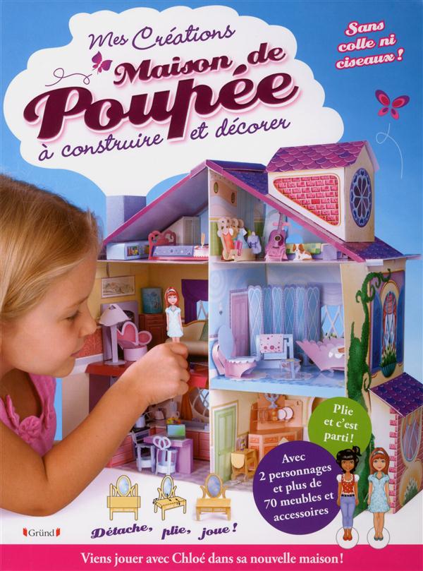 MAISON DE POUPEE A CONSTRUIRE ET A DECORER