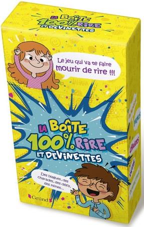 La boîte 100 % rire et devinettes. 119 cartes