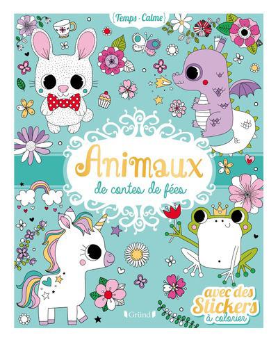 Animaux de contes de fées. Avec des stickers à colorier
