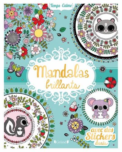 Mandalas brillants. Avec des stickers dorés