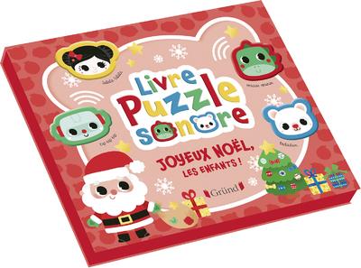 Livre puzzle sonore Joyeux Noël, les enfants !