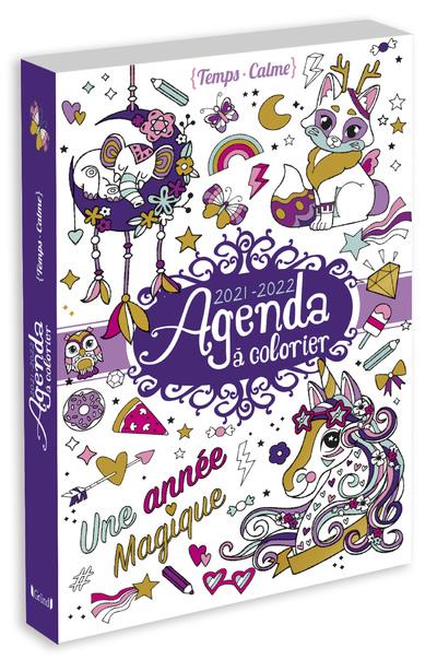 Agenda à colorier. Edition 2021-2022