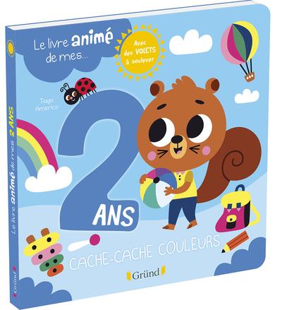 Le livre animé de mes 2 ans. Cache-cache couleurs