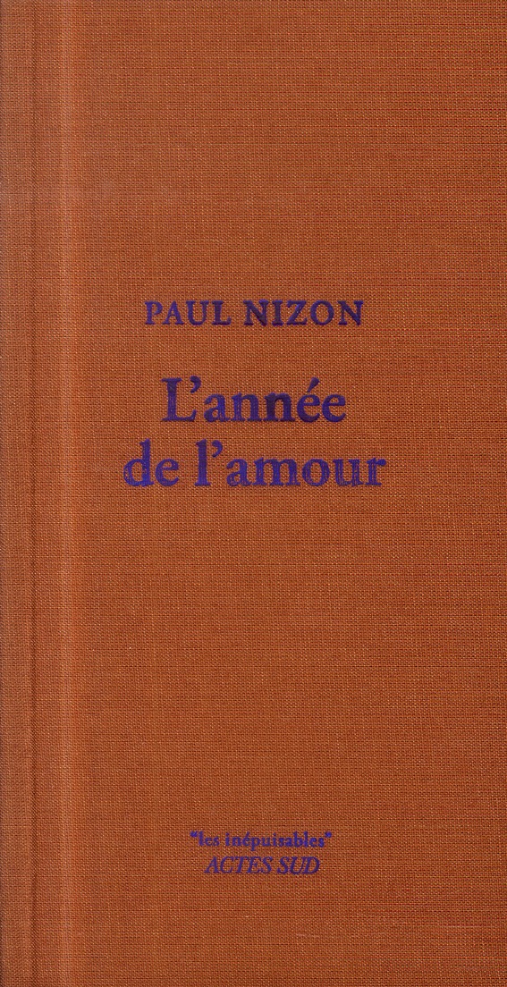 L'année de l'amour