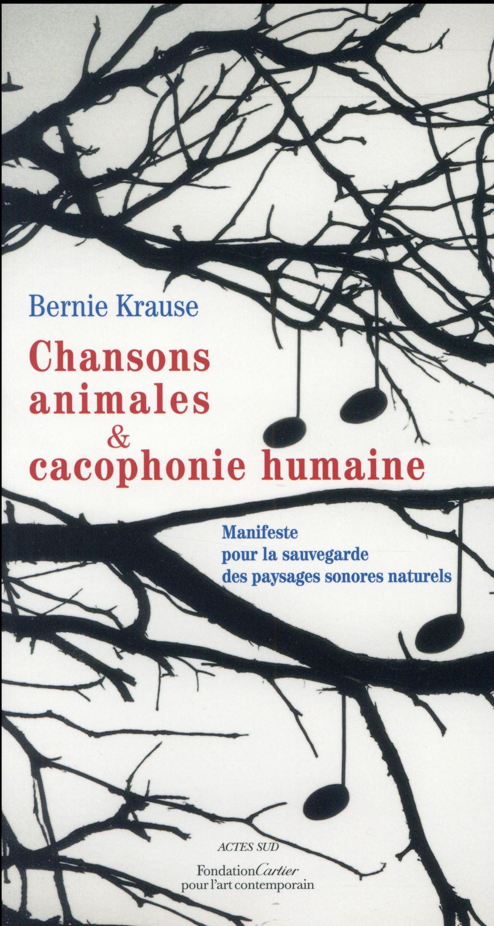 Chansons animales et cacophonie humaine. Manifeste pour la sauvegarde des paysages sonores naturels