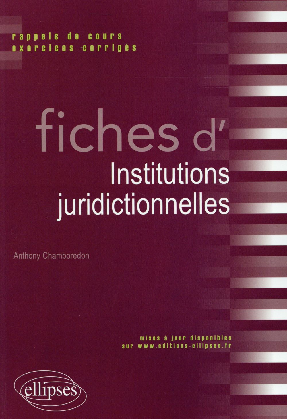 Fiches d'institutions juridictionnelles