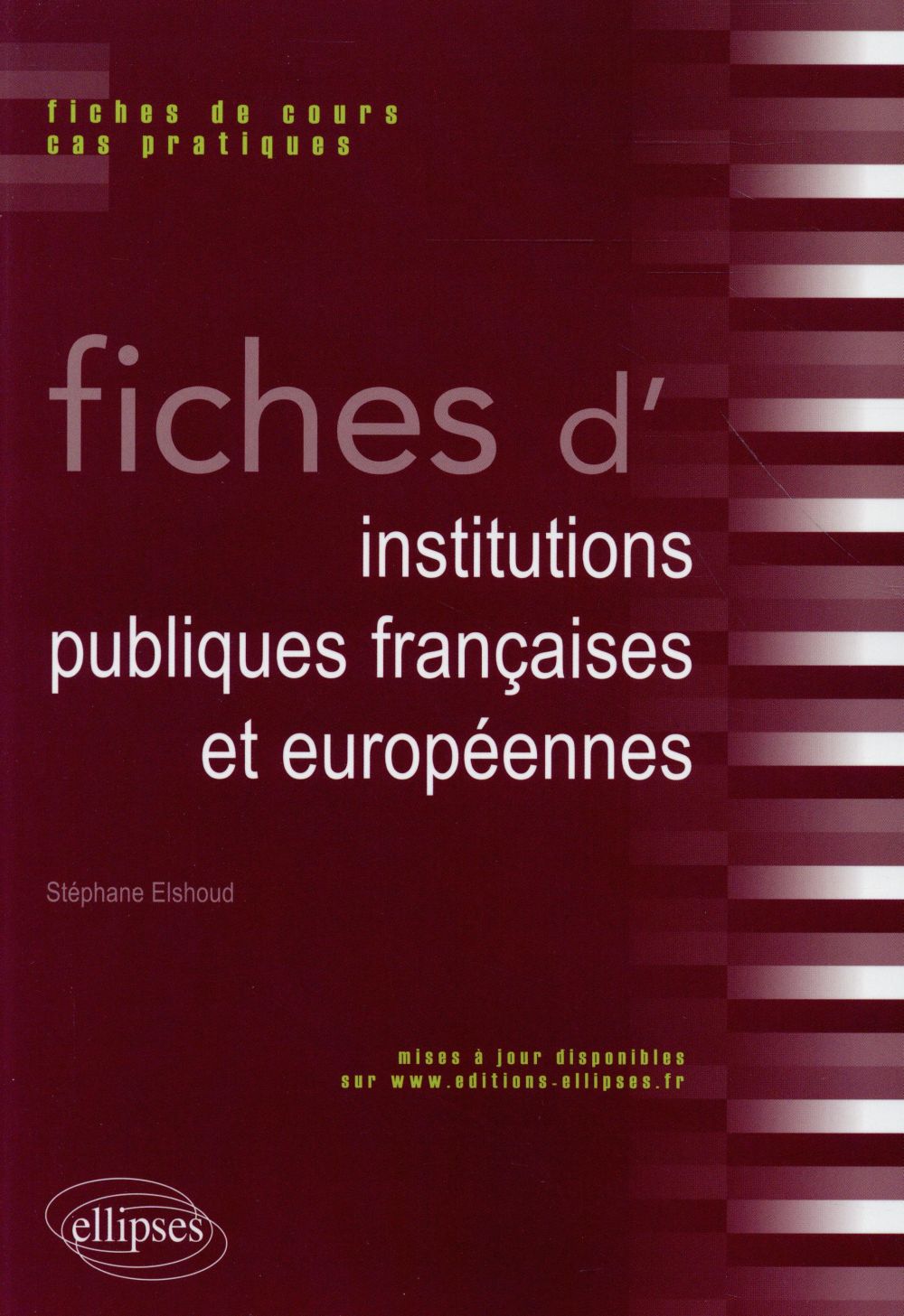Fiches d'institutions publiques françaises et européennes
