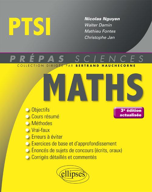 Mathématiques PTSI. 3e édition