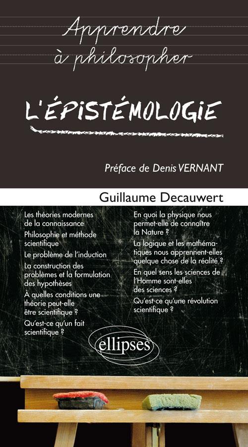 L'épistémologie