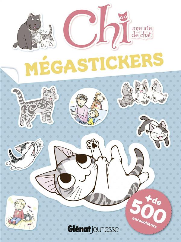 Chi une vie de chat. Mégastickers