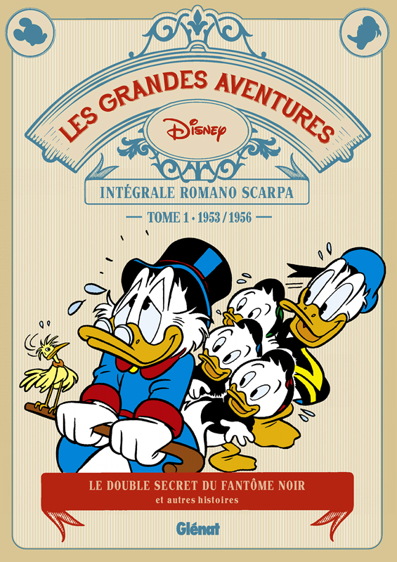 Les grandes aventures - Intégrale Romano Scarpa Tome 1 : 1953/1956. Le double secret du fantôme noir
