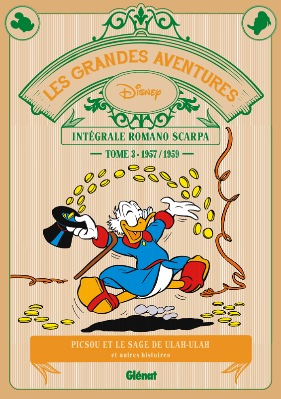 Les grandes aventures - Intégrale Romano Scarpa Tome 3 : 1957/1959. Picsou et le sage de Ulah-Ulah e