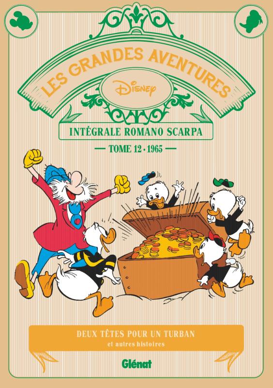 Les grandes aventures - Intégrale Romano Scarpa Tome 12 : 1965. Deux têtes pour un turban et autres