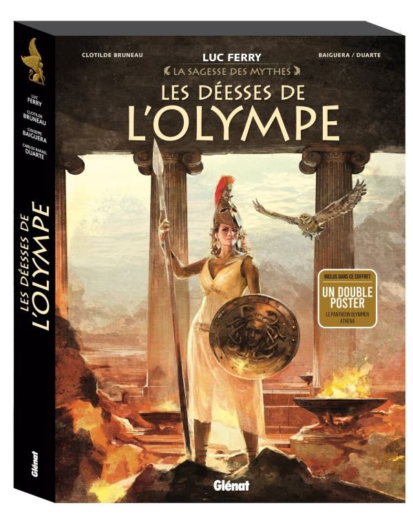 Les déesses de l'Olympe : Coffret en 3 volumes. Tome 1, Athéna ; Tome 1 & 2, Aphrodite