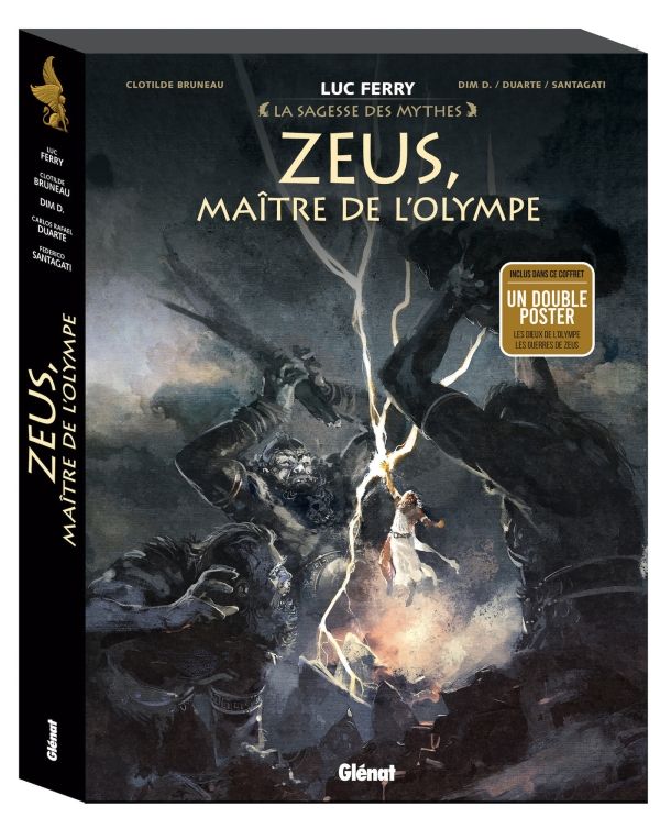 Coffret Zeus, maître de l'Olympe en 3 volumes. La Naissance des Dieux ; Les Guerres de Zeus ; Les Am