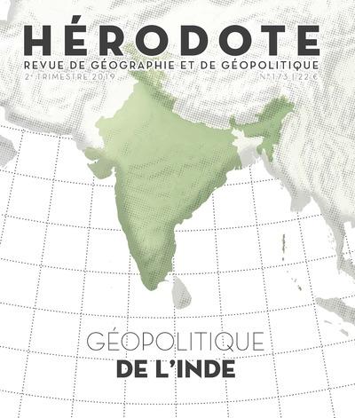 Hérodote N° 173, 2e trimestre 2019 : Géopolitique de l'Inde