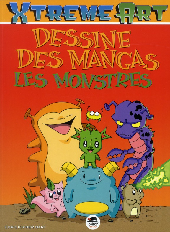 Dessine des mangas. Les monstres
