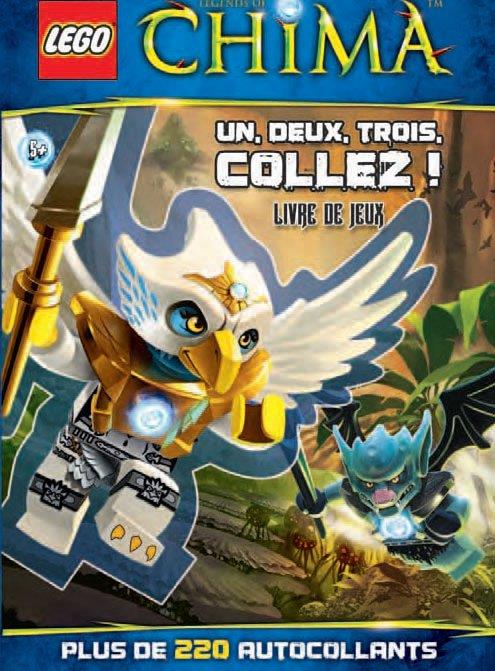 Un, deux, trois, collez ! . Livre de jeux