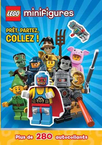 Lego Minifigures - prêt, partez, collez ! Plus de 280 autocollants