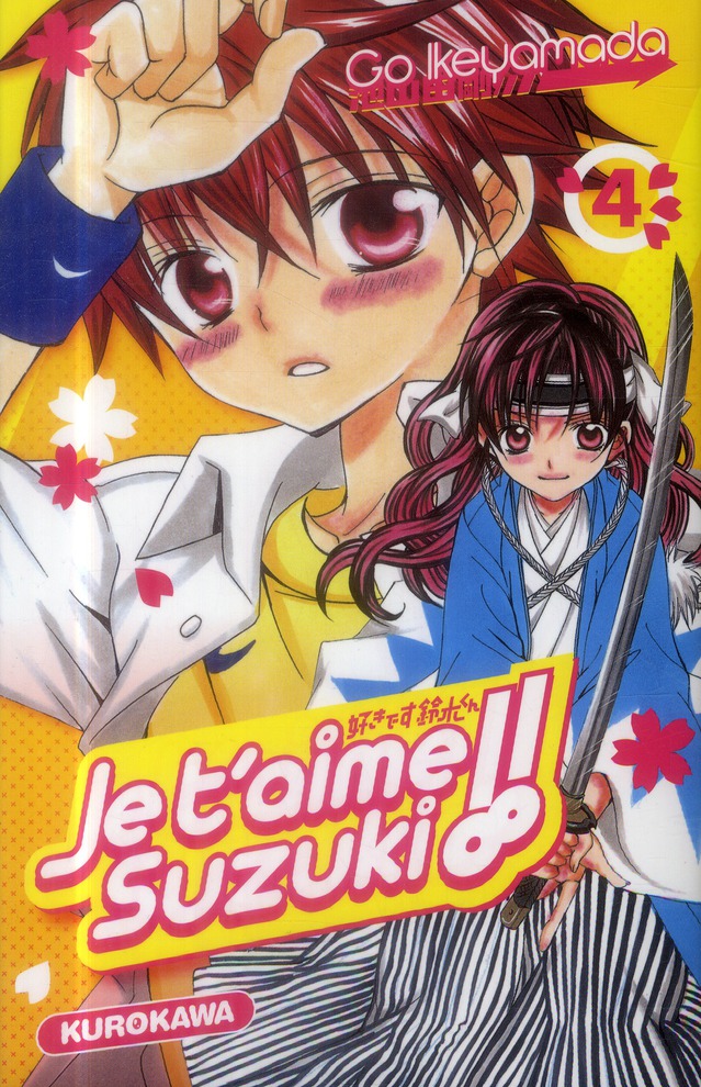 Je t'aime Suzuki !! Tome 4