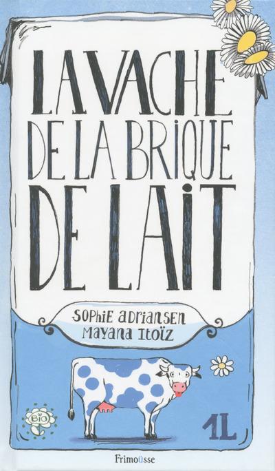 La vache de la brique de lait