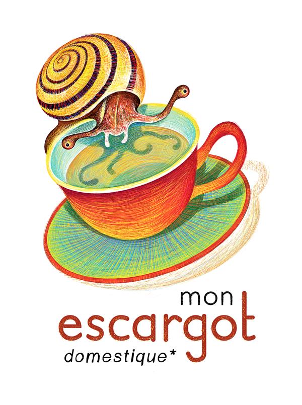 Mon escargot domestique