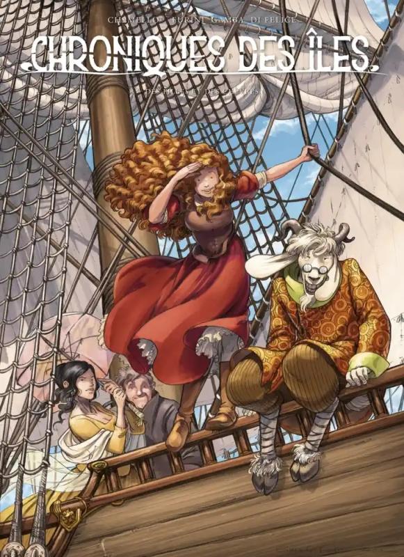 Chroniques des îles Tome 2 : Des filles et des chèvres
