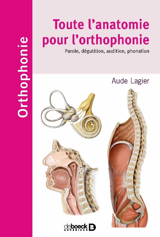 Toute l'anatomie pour l'orthophonie. Parole, déglutition, audition, phonation