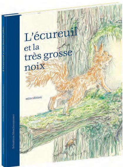 L'écureuil et la très grosse noix