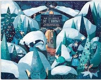 Pop-up mon calendrier de l'avent. Que fabriquent les lutins dans l'atelier du Père Noël ? Avec 1 liv