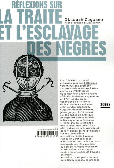 Réflexions sur la traite et l'esclavage des nègres