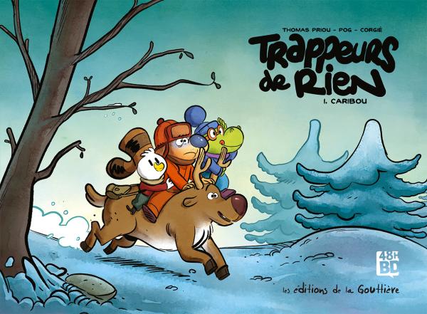 Trappeurs de rien Tome 1 : Caribou. 48h de la BD 2023, Edition limitée