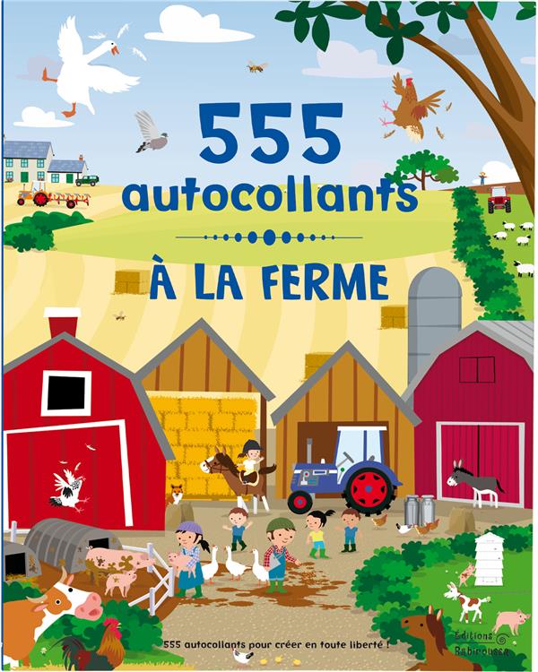 A la ferme. 555 autocollants