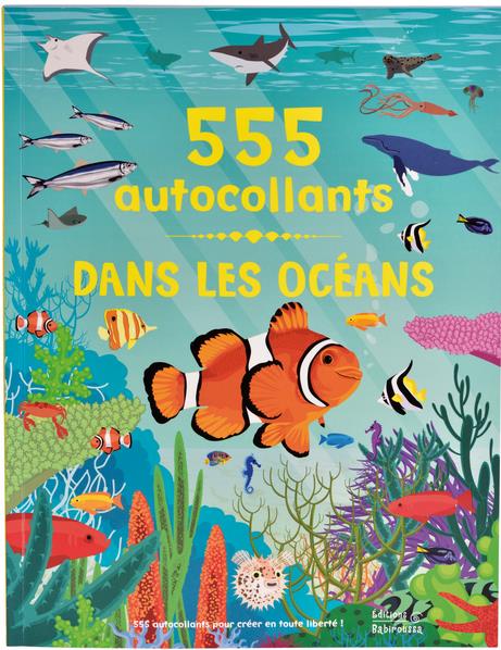 Dans les océans. 555 autocollants