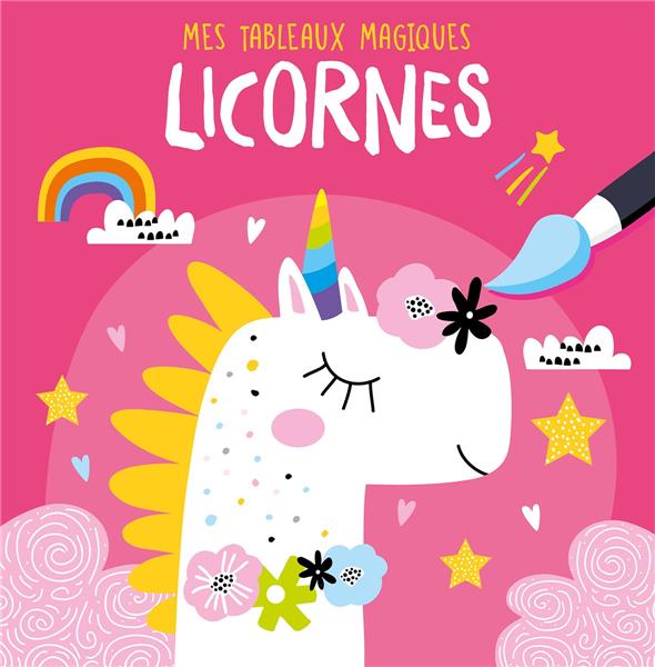 Licornes. Avec 1 pinceau