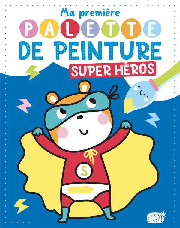 Super-héro. Avec 1 pinceau