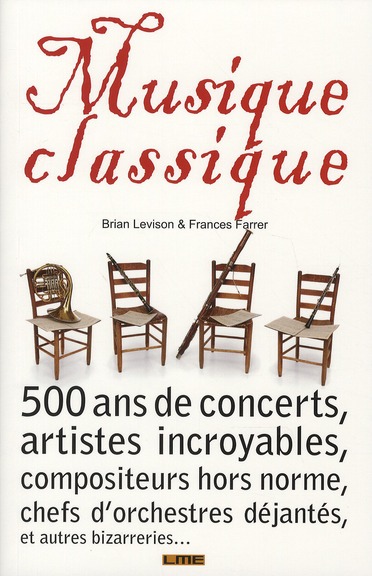 Musique classique / 500 ans de concerts étranges, artistes incroyables, compositeurs hors norme, che