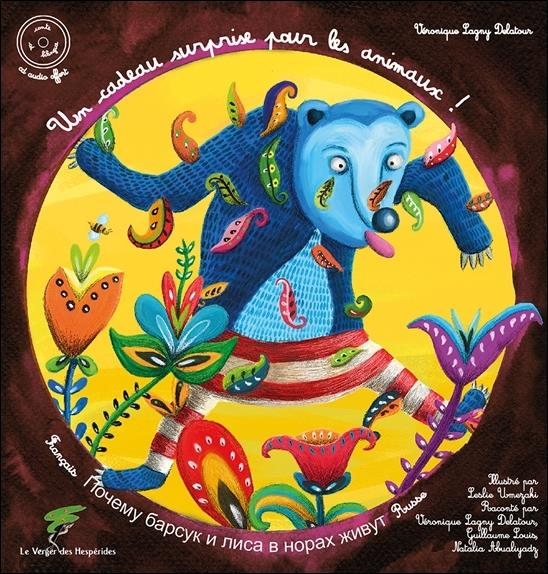 Un cadeau surprise pour les animaux ! Edition bilingue français-russe Avec 1 CD audio