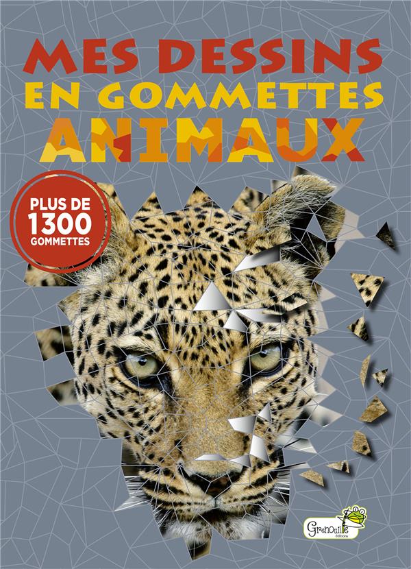 Mes puzzles en gommettes Animaux. Plus de 1300 gommettes