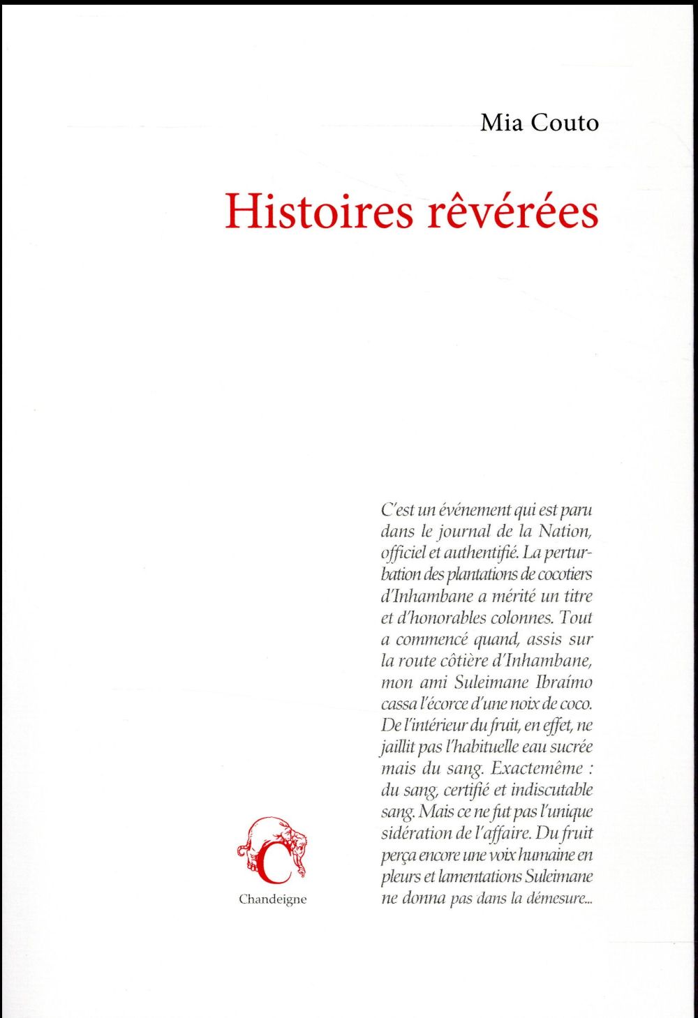 Histoires rêvérées