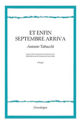 ET ENFIN SEPTEMBRE VINT
