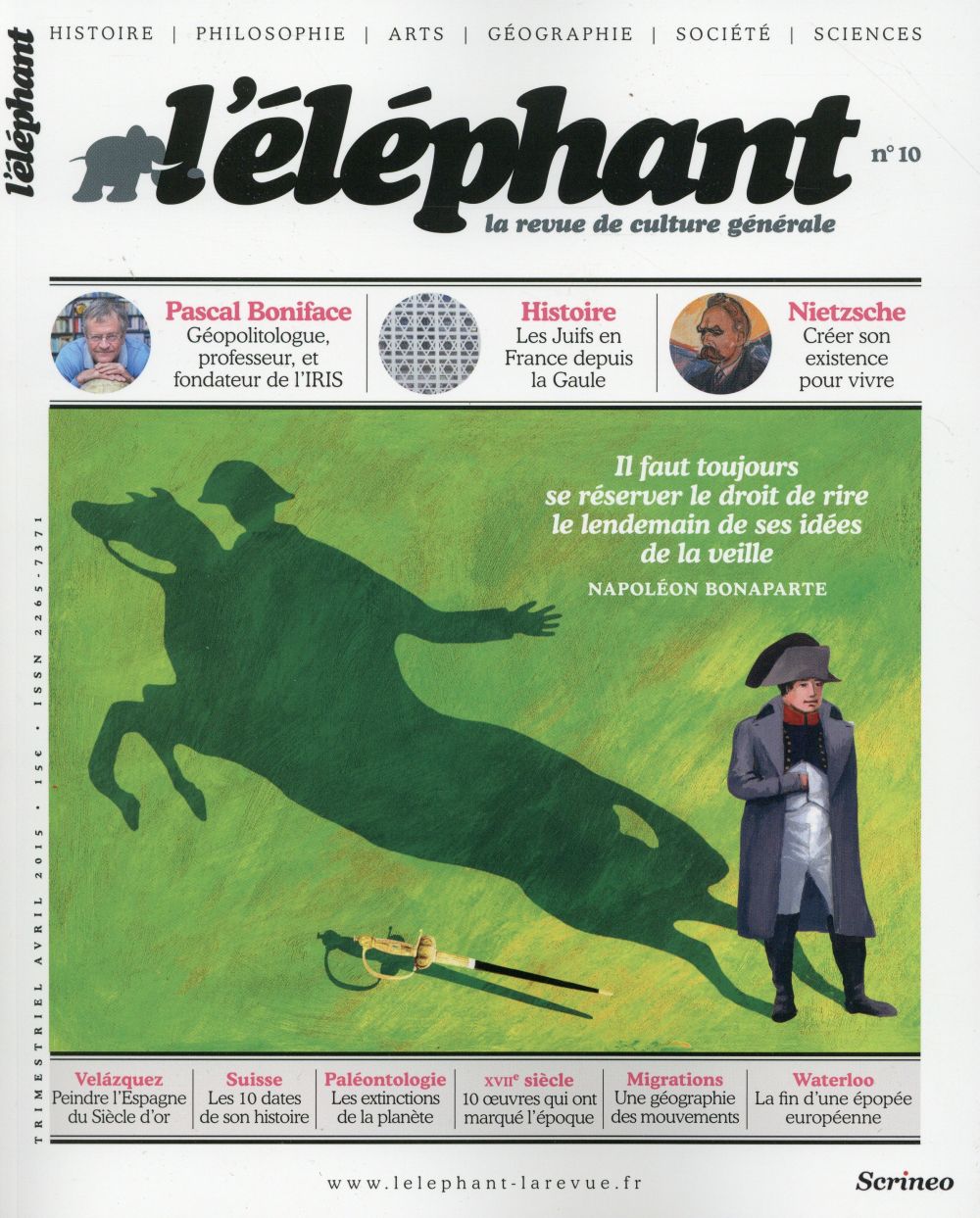 L'éléphant N° 10, avril 2015