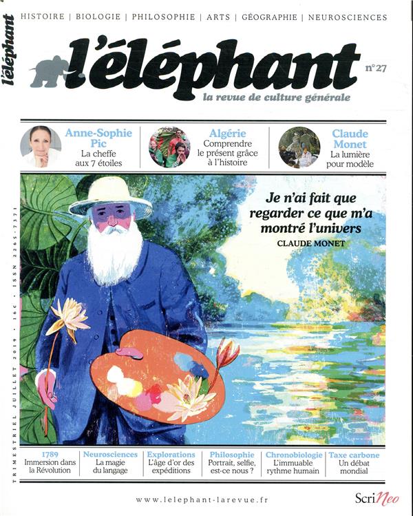 L'éléphant N° 27, juillet 2019